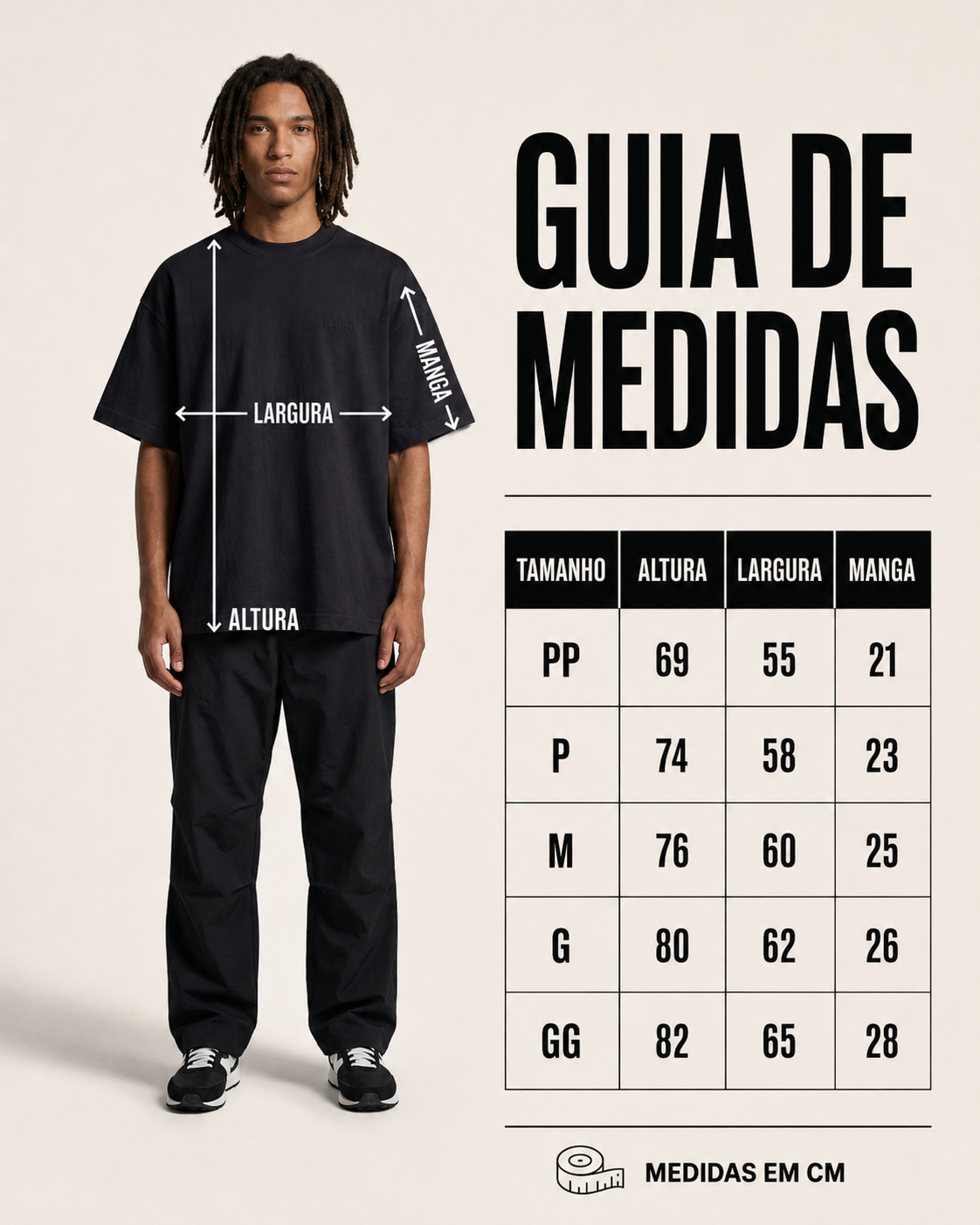 Oversized · Levanta