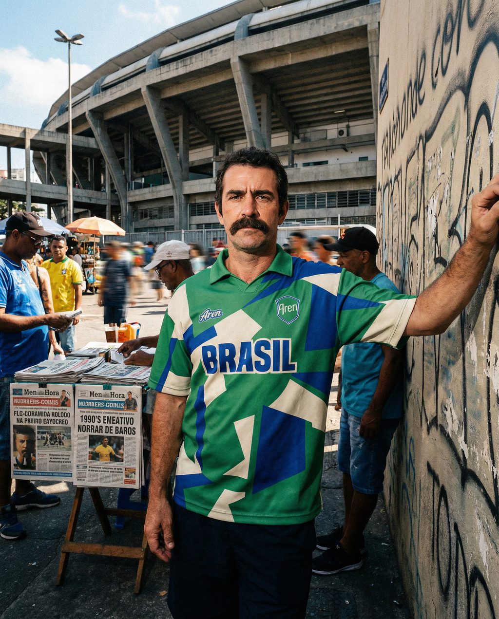 Camisa Brasil Verde — World Cup Series · AREN Brasil