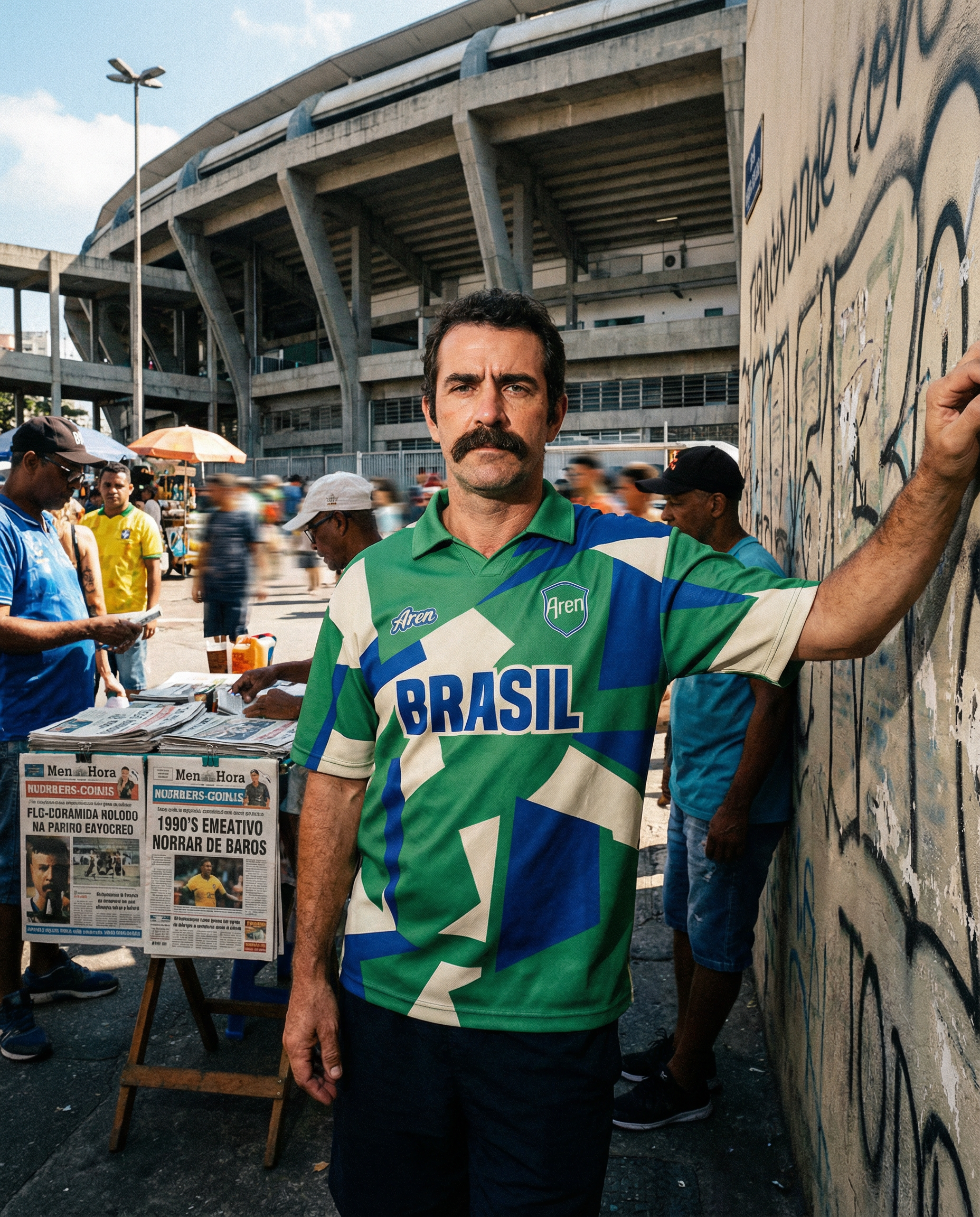Camisa Brasil Verde — World Cup Series · AREN Brasil