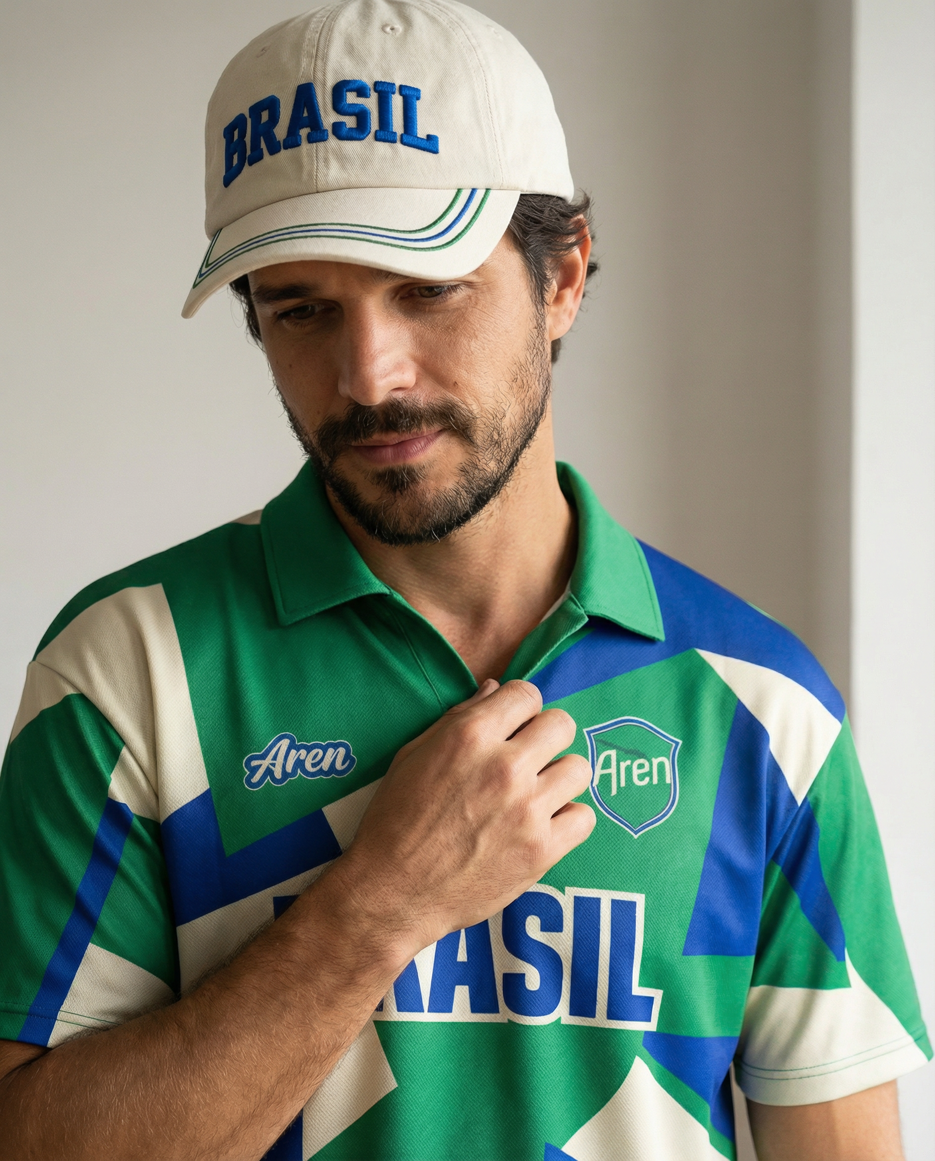 Camisa Brasil Verde — World Cup Series · AREN Brasil
