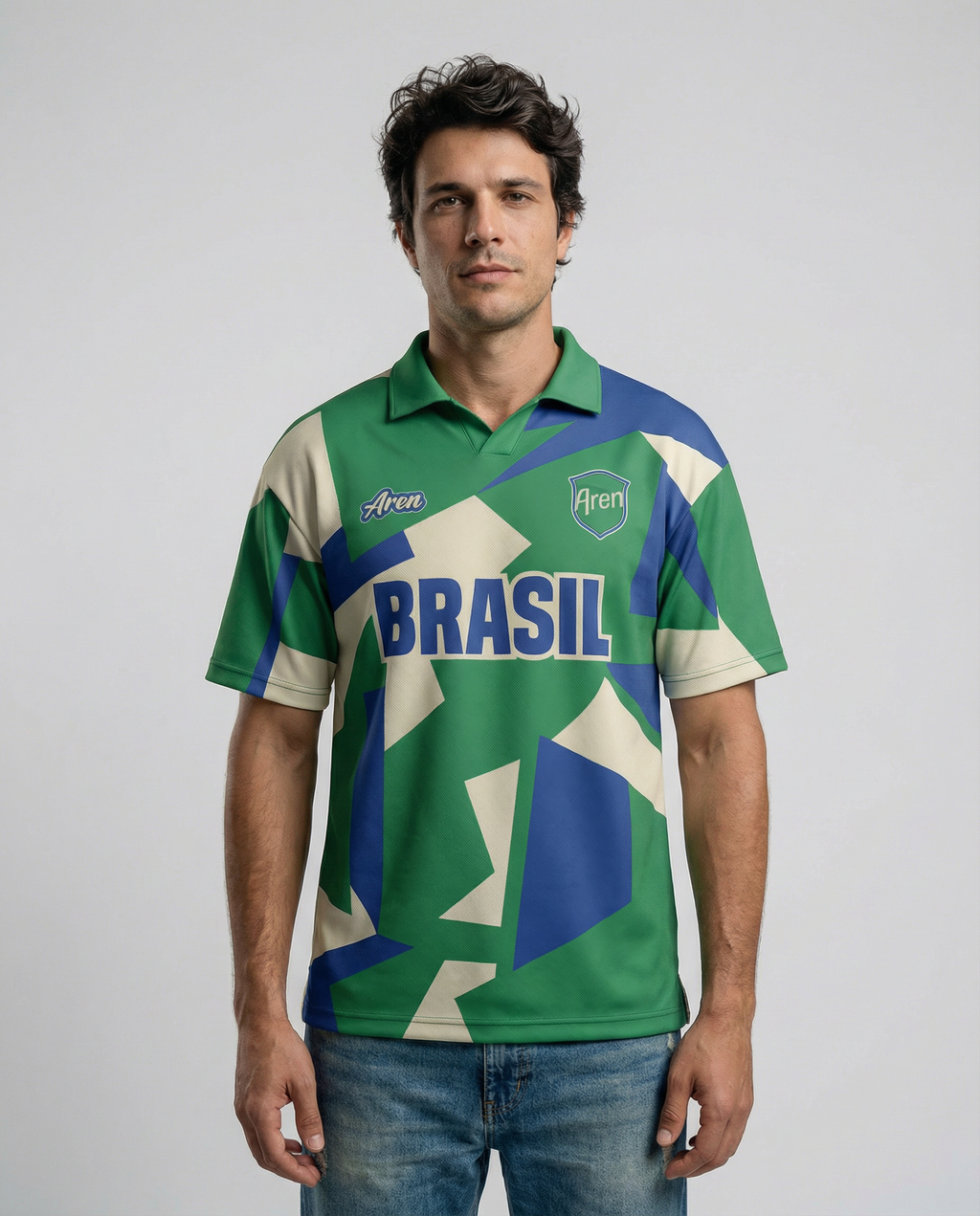 Camisa Brasil Verde — World Cup Series · AREN Brasil