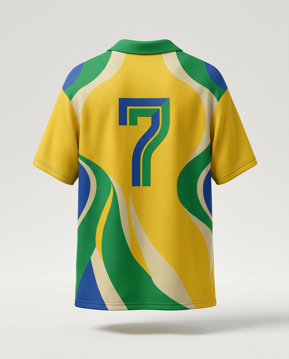 Camisa Brasil Amarela — World Cup Series · AREN Brasil