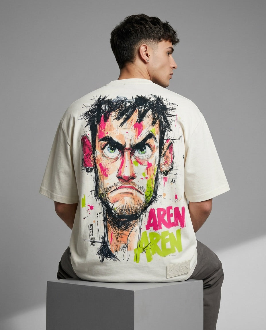 Camiseta Oversized Estilo Primeiro — AREN Brasil
