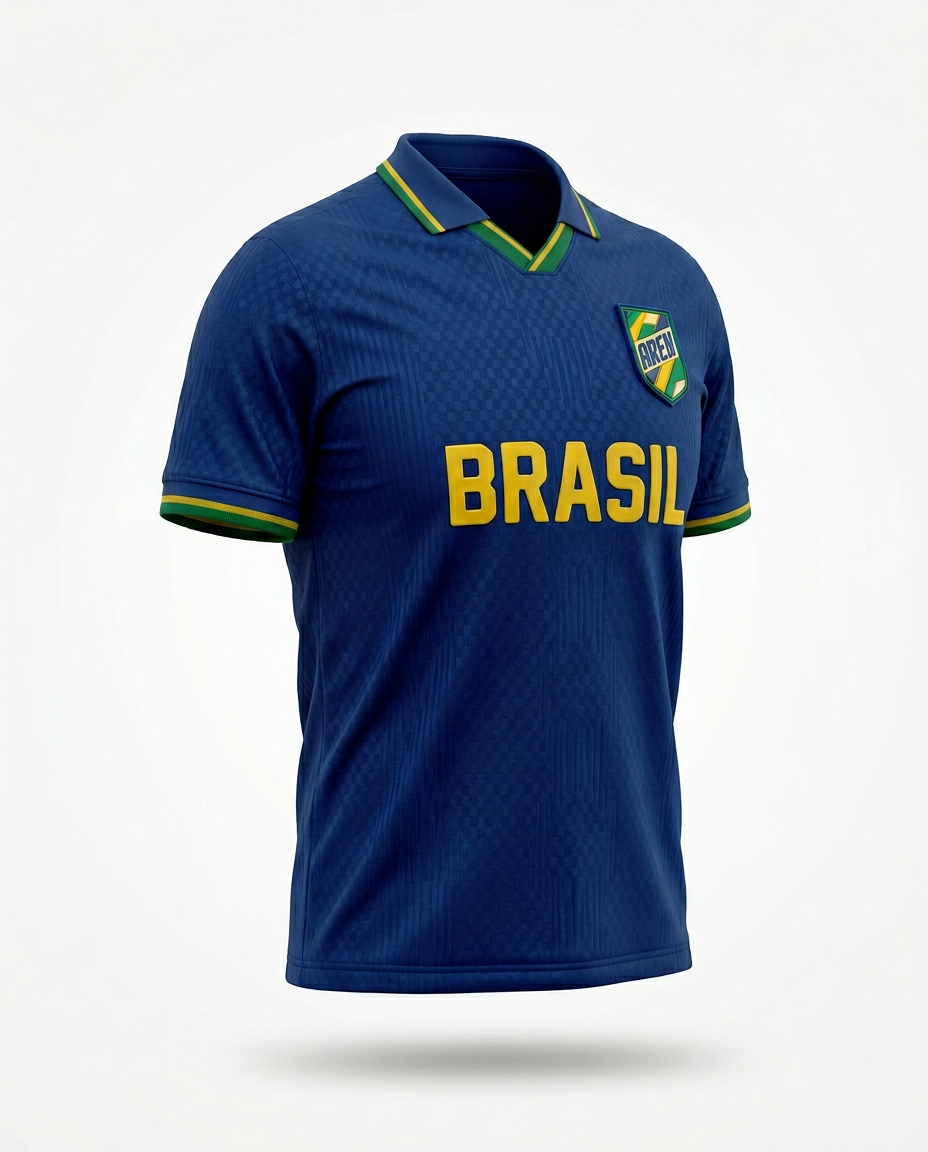 Camisa Brasil Azul — World Cup Series · AREN Brasil