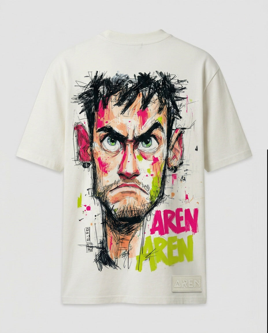 Camiseta Oversized Estilo Primeiro — AREN Brasil