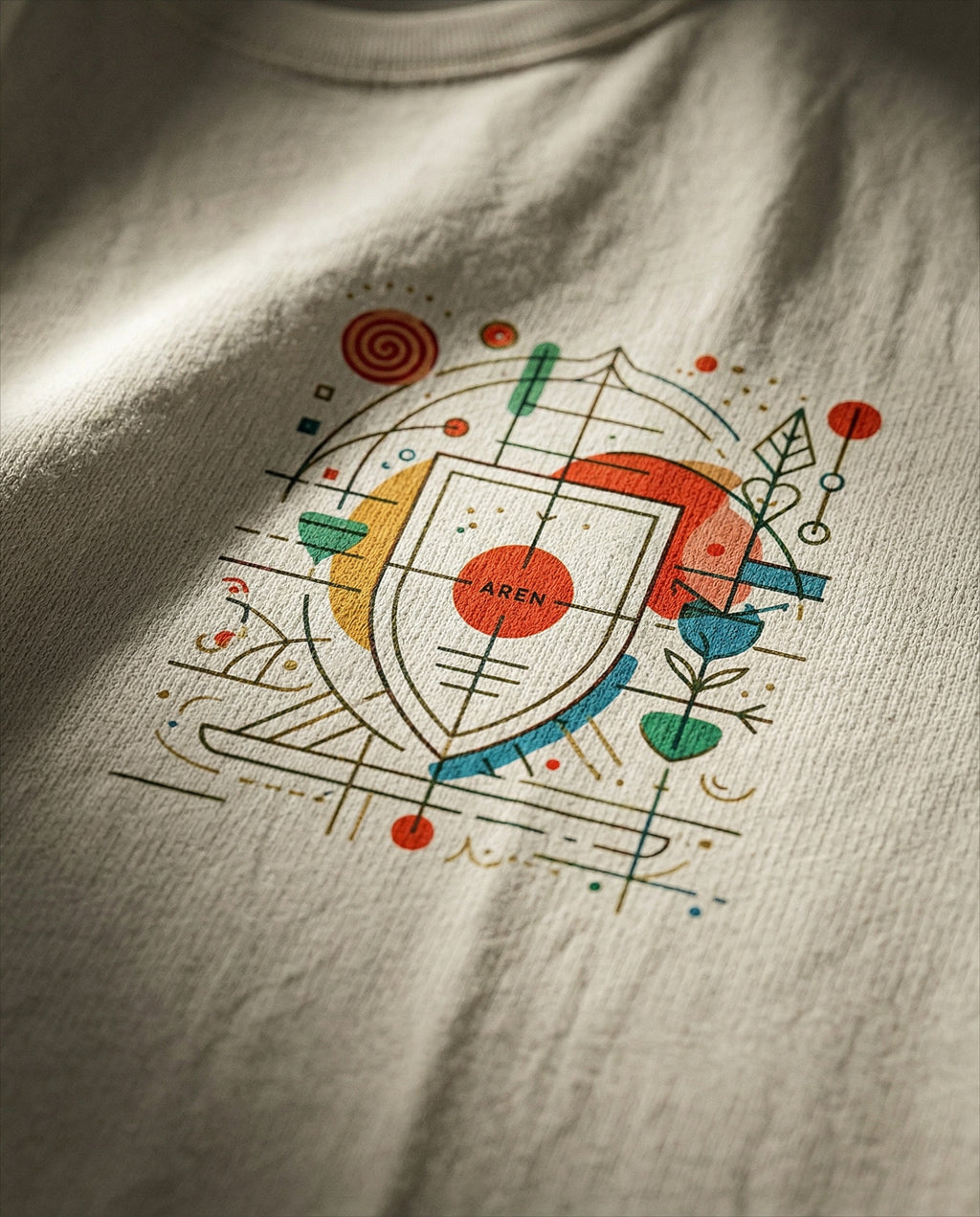 Camiseta Básica AREN - Império em Movimento