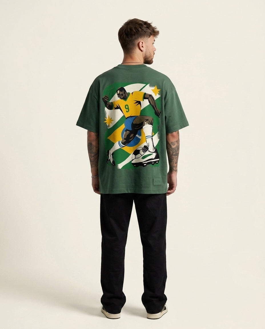 Oversized · Drible em L