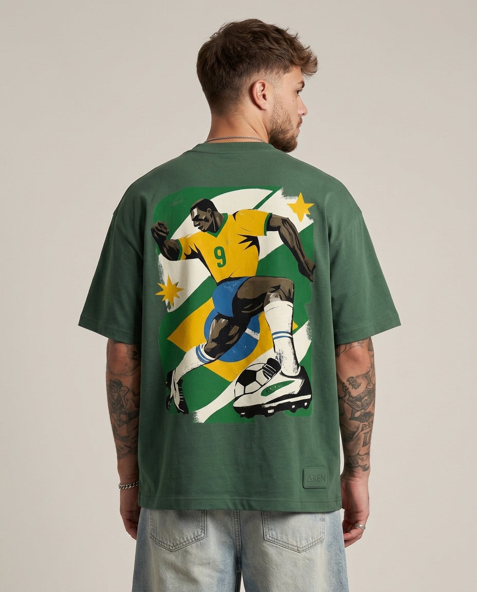 Oversized · Drible em L