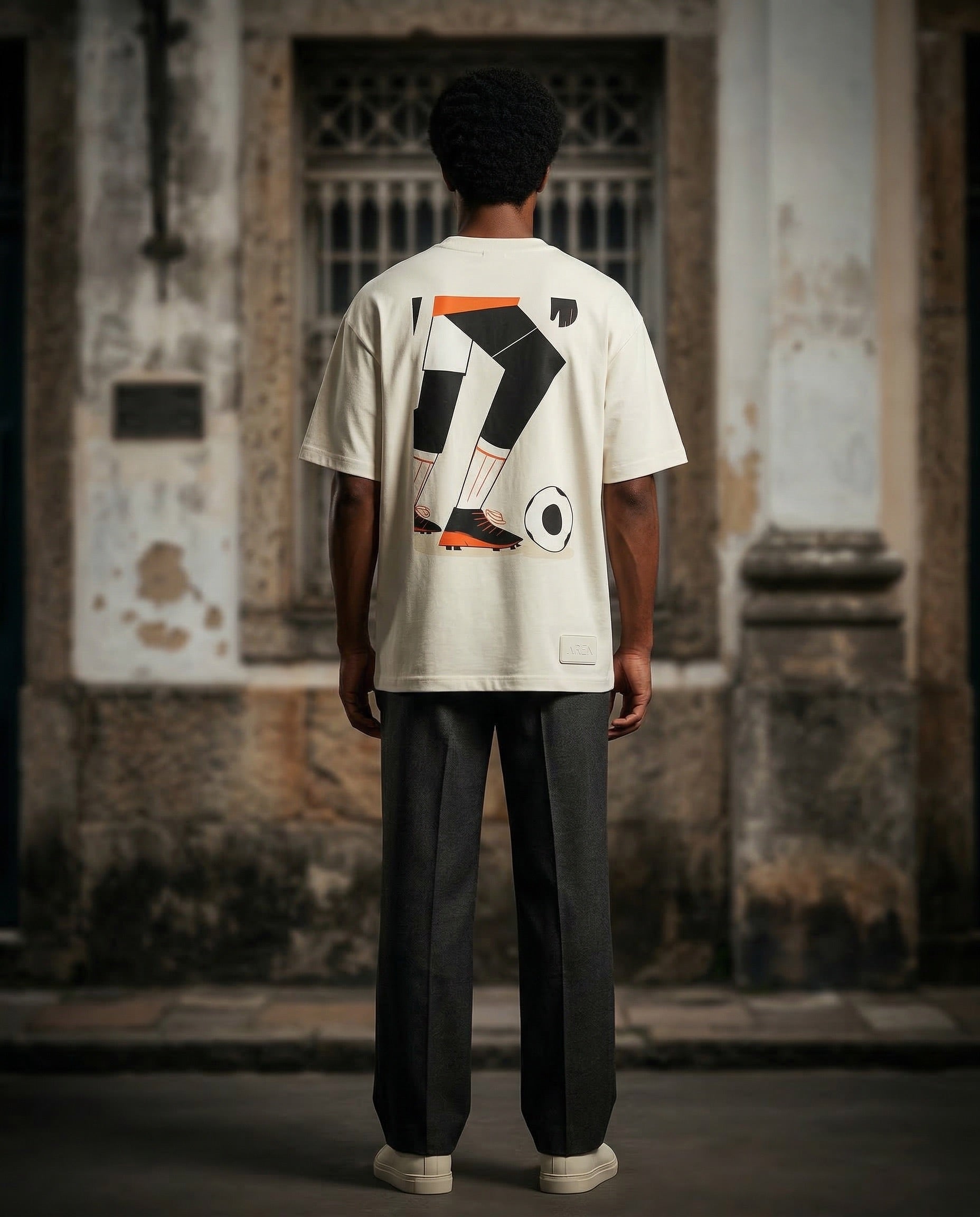 Camiseta Oversized Qualquer Um — AREN Brasil