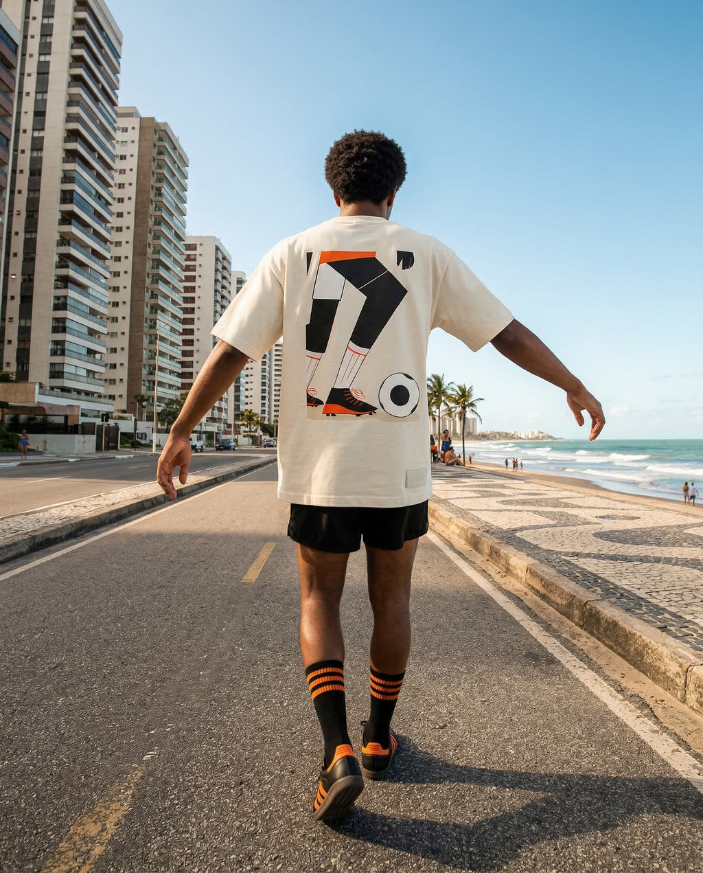 Camiseta Oversized Qualquer Um — AREN Brasil