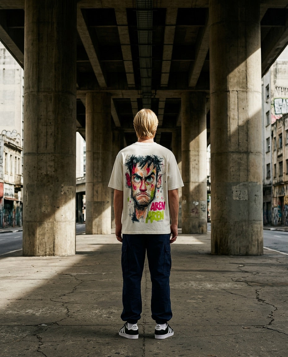 Camiseta Oversized Estilo Primeiro — AREN Brasil