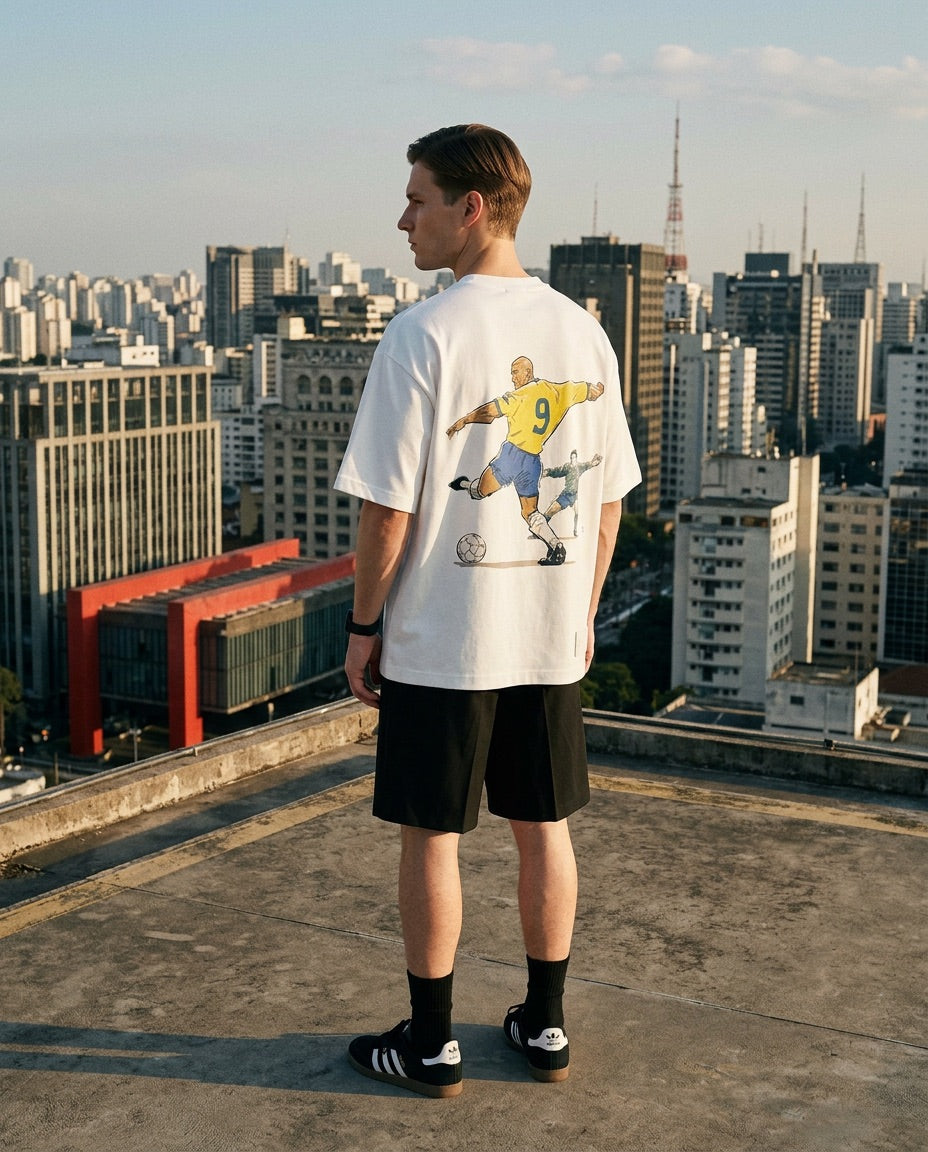 Camiseta Oversized O 9 — AREN Brasil