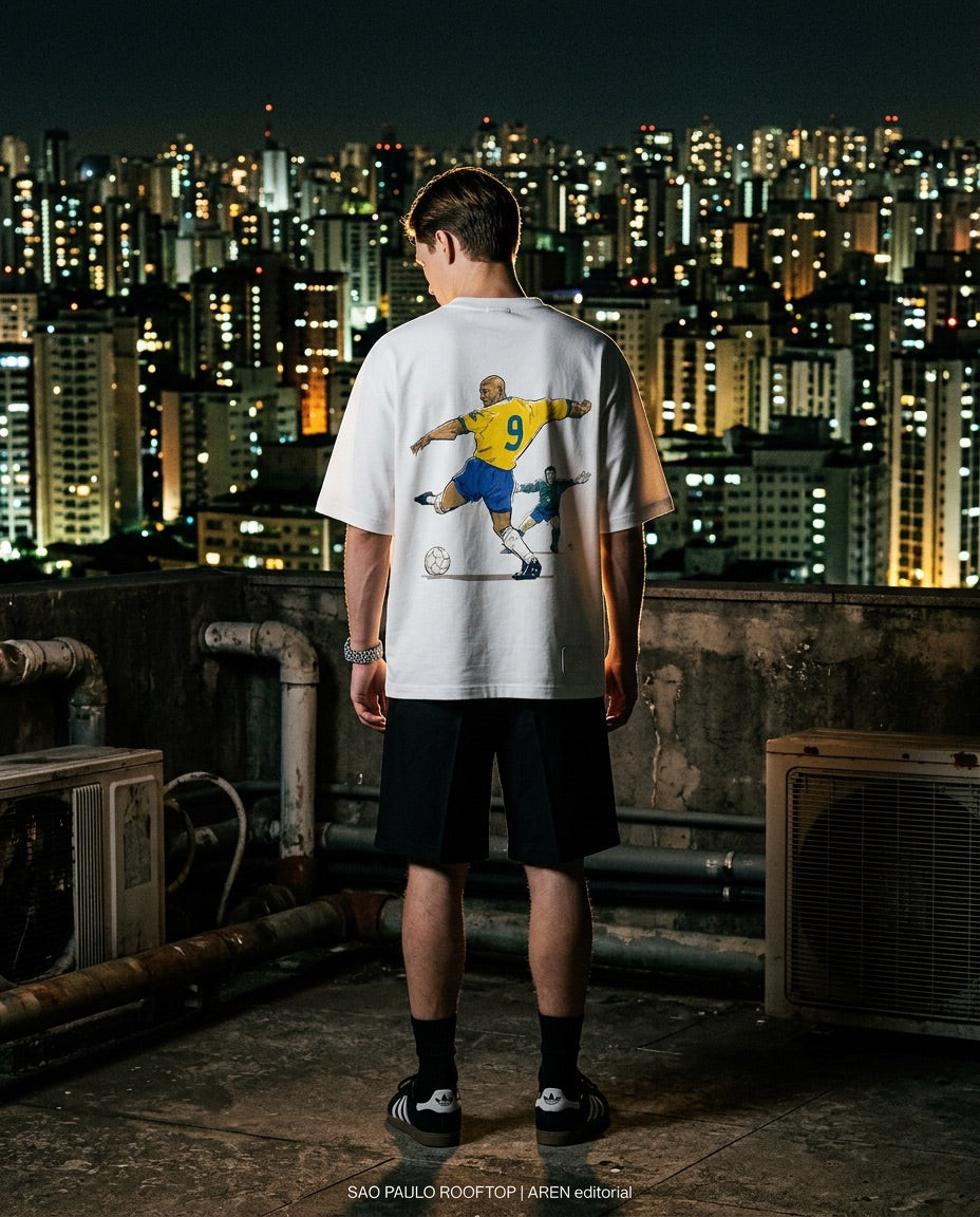 Camiseta Oversized O 9 — AREN Brasil